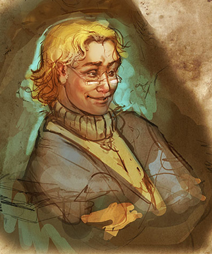 Aziraphale by Julie Dillon